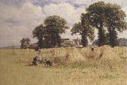 William e.harris HarveTime,Dorney,Near Windsor (mk37) oil on canvas